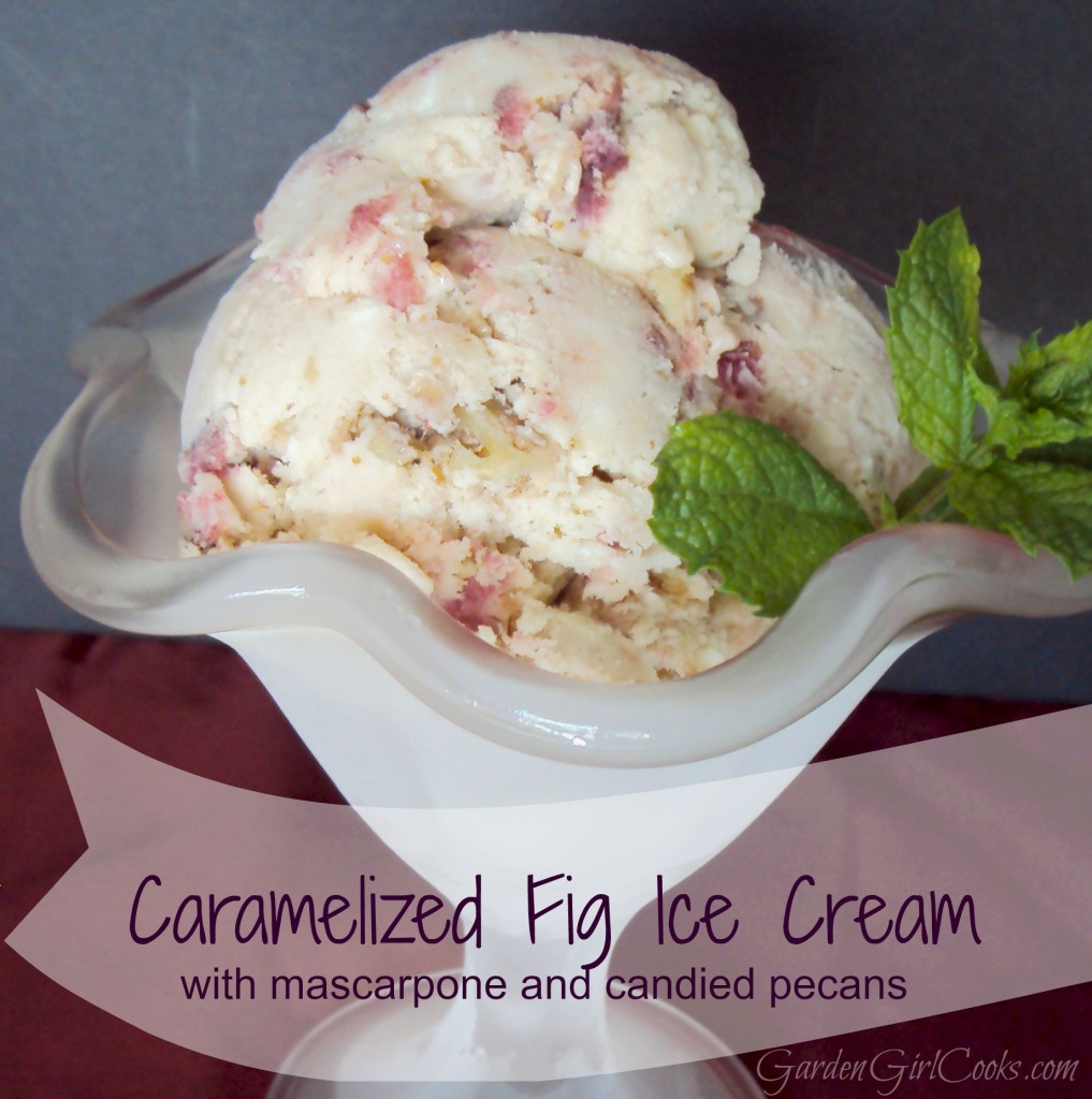 with mascarpone and candied pecans
